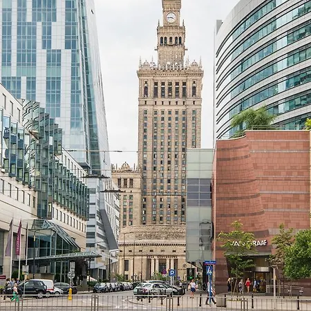 Gold Apartment Zlota - Palace Of Culture View- Netflix Warszawa Eksteriør bilde